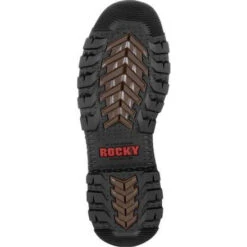 Rocky Men's Rams Horn 8" Comp Toe WP Ins Work Boot - Brown - RKK0284 -Rocky Sales Store RKK0284 2