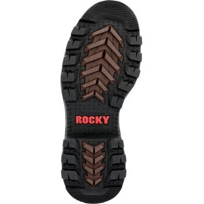 Rocky Men's Rams Horn 9" WP Logger Slip Resis Work Boot Brown RKK0395 9 Rocky Men's Rams Horn 9" WP Logger Slip Resis Work Boot Brown RKK0395 - Image 7