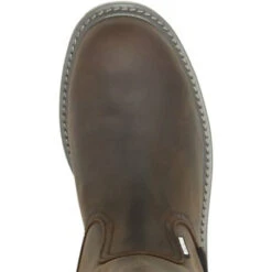 Wolverine Men's Floorhand Steel Toe WP Wellington Work Boot -Brown- W231025 -Rocky Sales Store WBSM W231025 012822 S23 TOP