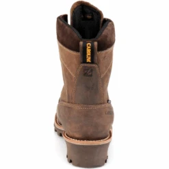 Carolina Men's Birch 8" Comp Toe WP INS Logger Work Boot Brown CA7521 -Rocky Sales Store carolina mens birch 8 comp toe wp ins logger work boot brown ca7521 5