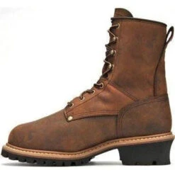 Carolina Men's Elm 8” WP Insulated Metguard Logger Work Boot - CA7821 -Rocky Sales Store carolina mens elm 8 wp insulated metguard logger work boot ca7821 6