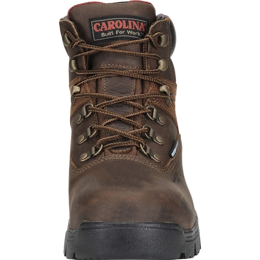 Carolina Men's Hook 6" Comp Toe WP Hiker Work Boot - Brown - CA5537 4 Carolina Men's Hook 6" Comp Toe WP Hiker Work Boot - Brown - CA5537 - Image 2