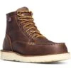 Danner Men's Bull Run USA Made 6" Moc Toe Wedge Work Boot - Brown - 15563 -Rocky Sales Store danner mens bull run usa made 6 moc toe work boot brown 15563
