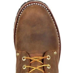 Georgia Men's 8" WP Steel Toe Ins. Logger Work Boot - Brown - GB00065 -Rocky Sales Store georgia mens 8 wp steel toe ins logger work boot brown gb00065 3