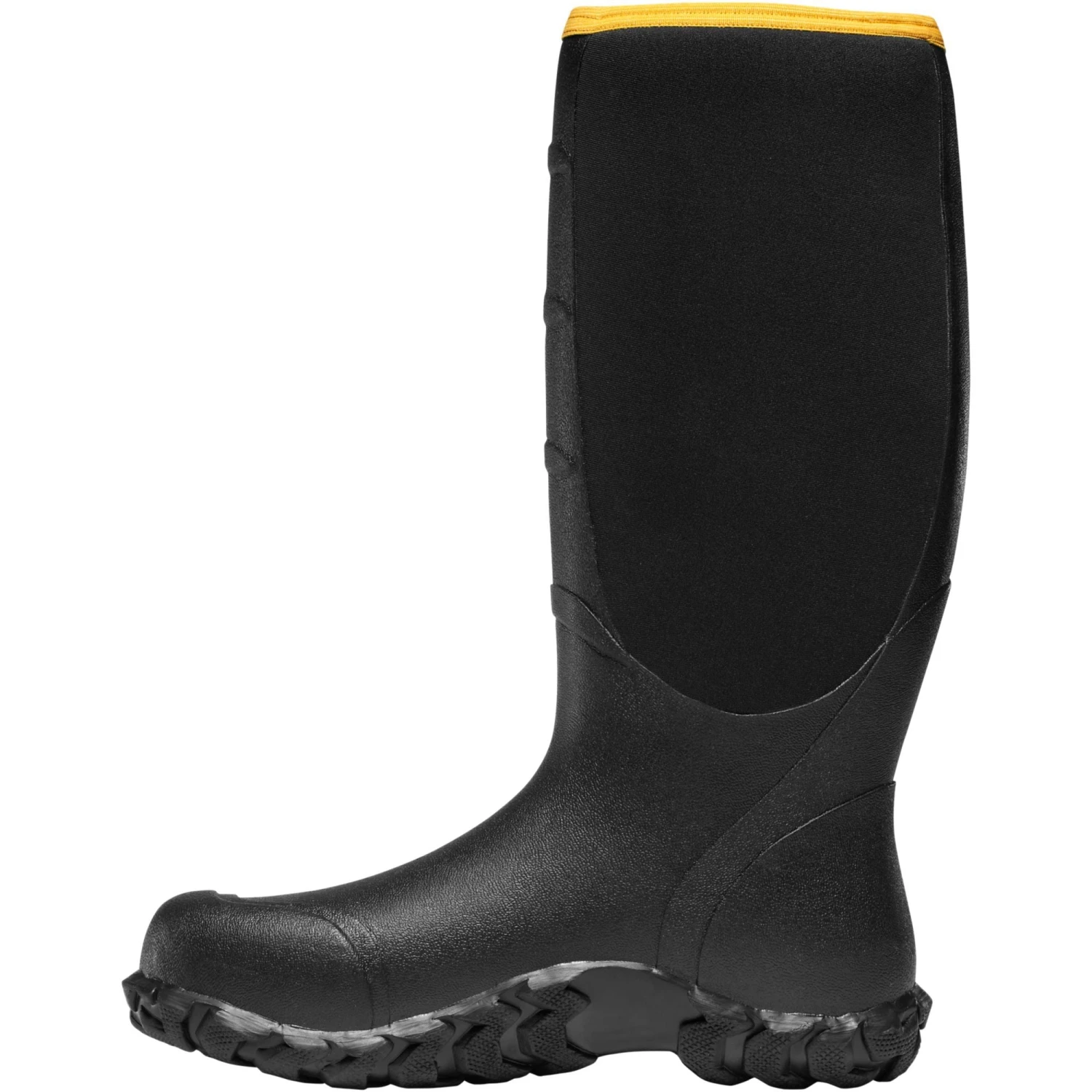 LaCrosse Men's Alpha Lite 16" Ins Rubber Work Boot - Black - 200063 4 LaCrosse Men's Alpha Lite 16" Ins Rubber Work Boot - Black - 200063 - Image 2
