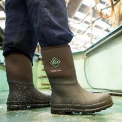 Muck Men's Wetland WP Wellington Rubber Work Boot - Tan/Bark - WET-998K -Rocky Sales Store product CMCT 900 7 2400x 95e94c98 8143 4c33 a0ac 56760eabd448