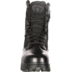 Rocky Men's Alphaforce 8" Zipper Comp Toe WP Duty Boot Black FQ0006173 -Rocky Sales Store rocky mens alphaforce 8 zipper comp toe wp duty boot black fq0006173 5