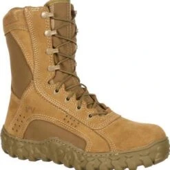 Rocky Men's S2V 8" Stl Toe Tactical Military Boot - Brown - FQ0006104