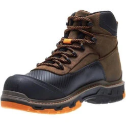 Wolverine Men's Overpass Safety Toe 6" WP Work Boot - Brown - W10717 -Rocky Sales Store wolverine mens overpass safety toe 6 wp work boot brown w10717 4